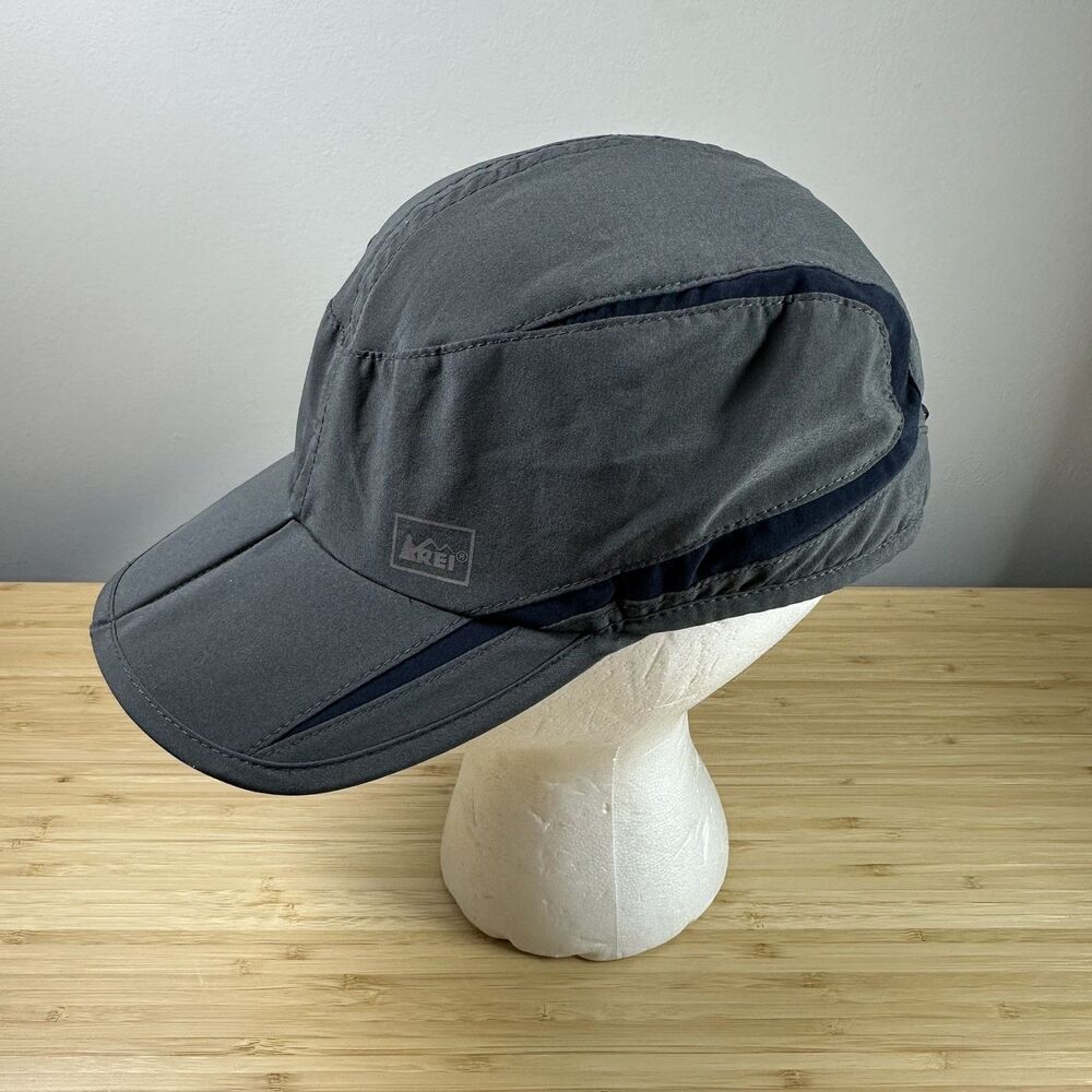 REI Co-op adjustable Cap UPF 50+ Folding Brim Packable Nylon Outdoors Hiking